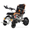 Cadeira de rodas elétrica dobrável portátil multifuncional